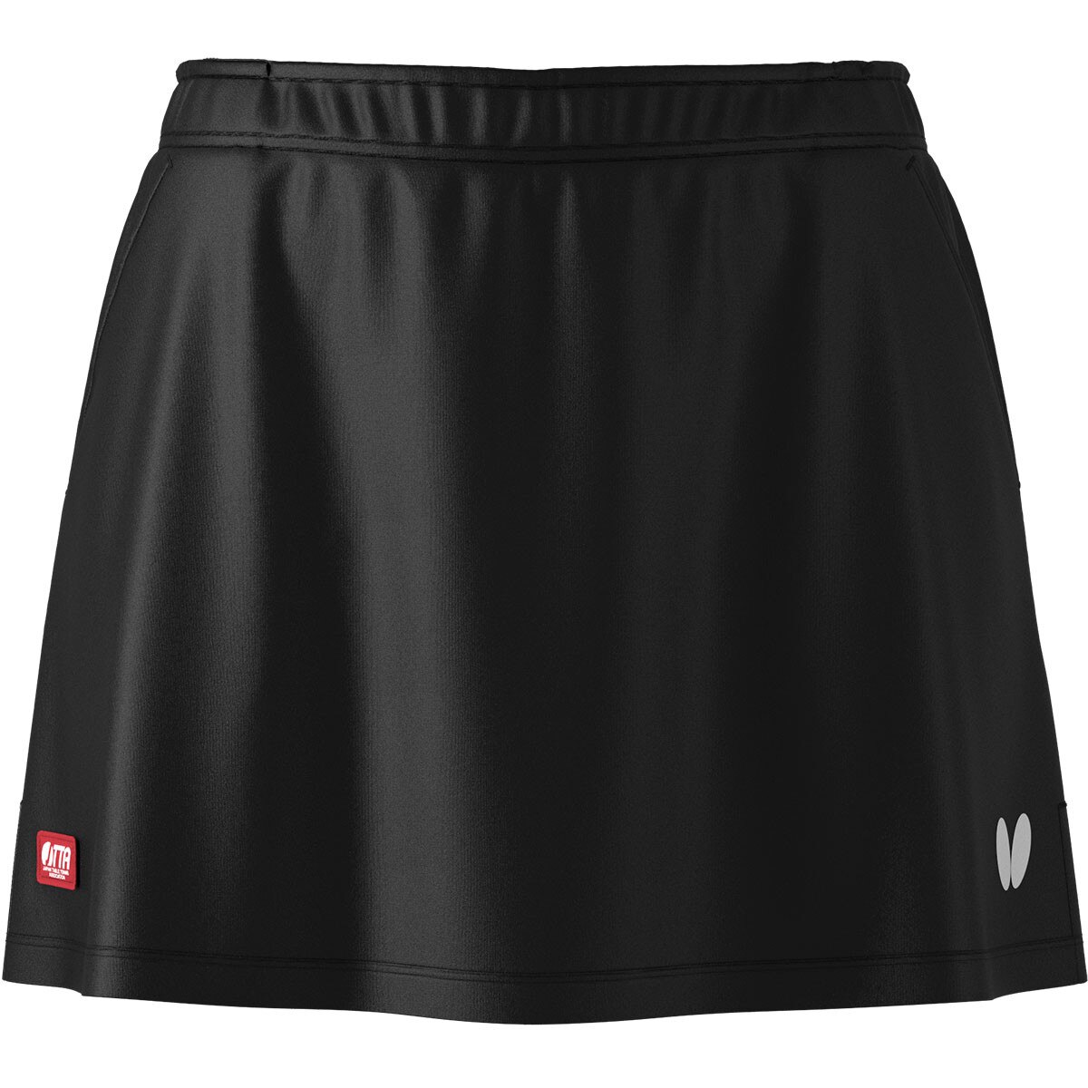 Butterfly Rinoa Skirt - Black - Front